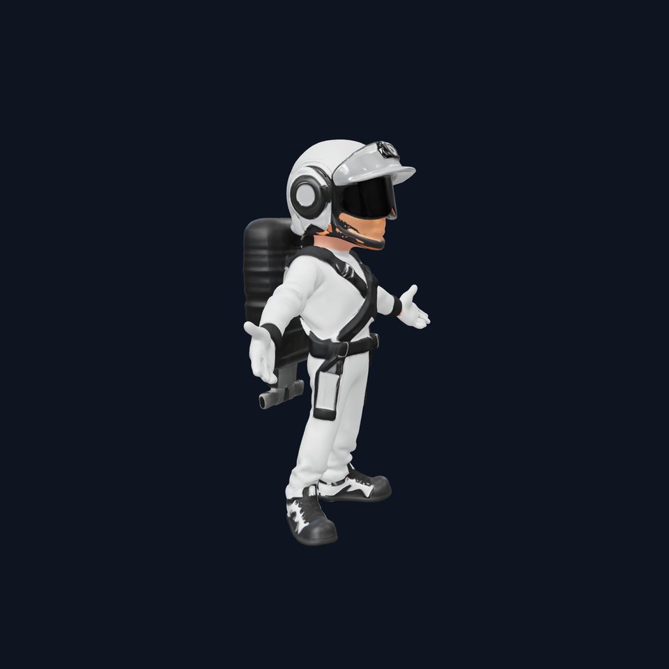 Astronaut Character Model Pack  Dynamic Space Explorer